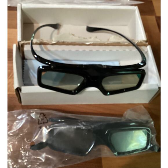 3D Active Shutter Glasses Set of 2 For Toshiba - Picture 2 of 10